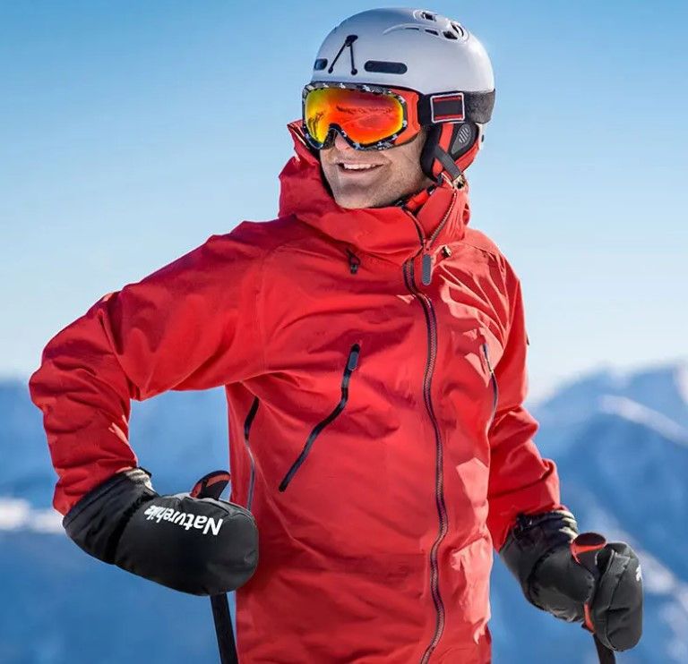 Чоловічі зимові рукавиці - лижні Naturehike розмір L чорні NH19FS020