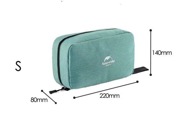 Несесер-косметичка Naturehike колір чорний NH18X030-B