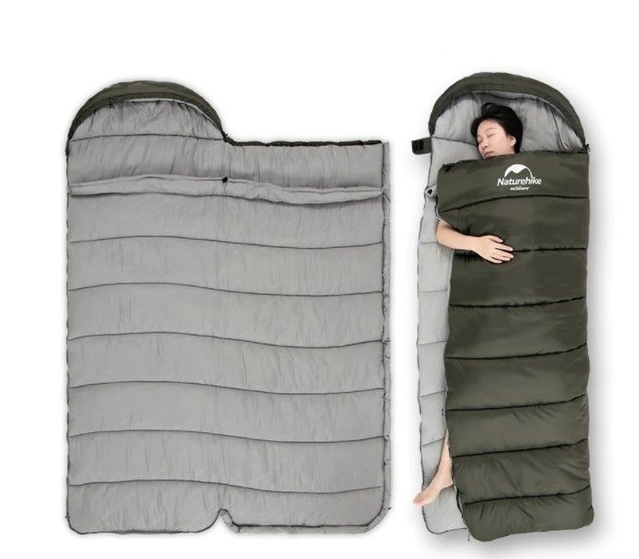 Спальник Naturehike U150, хакі NH20MSD07