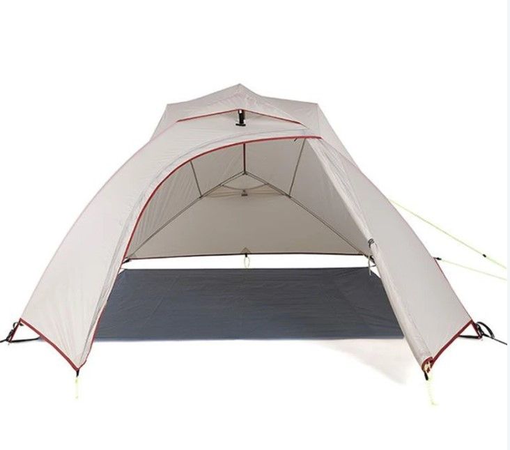 Тримісний намет Naturehike Cloud UP 3 20 D нейлон (updated) сірий NH18T030-T