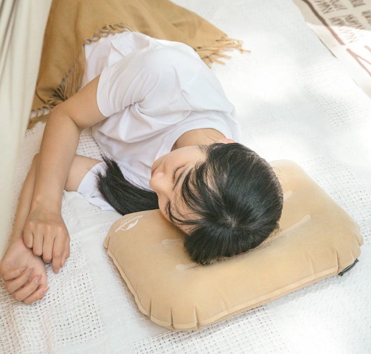 Надувна Подушка для легкохода Naturehike хакі NH21ZT002