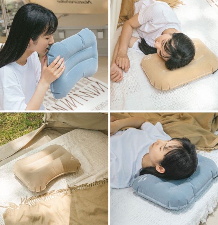 Надувна Подушка для легкохода Naturehike хакі NH21ZT002