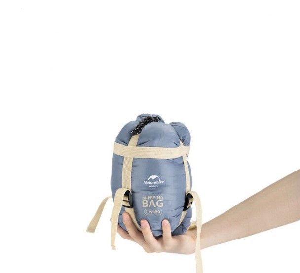 Спальник Naturehike LW180 блакитний розмір М NH21MSD09