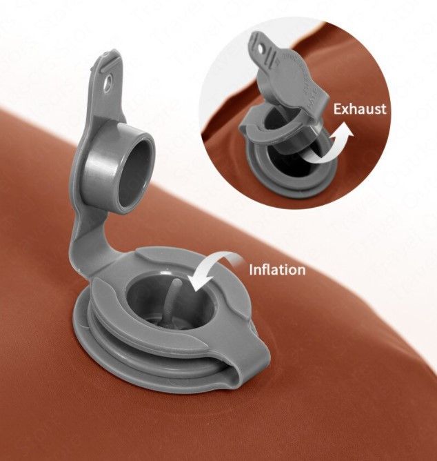 Двомісний килимок Naturehike коричневий NH19QD010