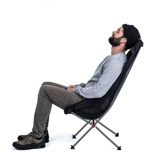 Розкладне крісло Naturehike YL06 чорне NH18Y060-Z