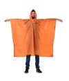 Пончо Naturehike 20D нейлон, помаранчеве NH17D003-M