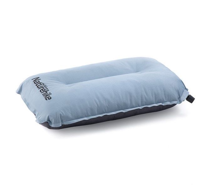 Подушка самонадувна кемпінгова Naturehike блакитна NH17A001-L