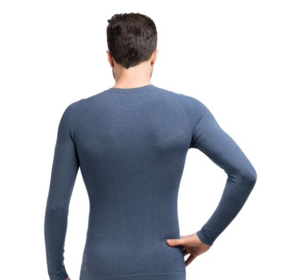 Чоловіча термокофта Heatmax Naturehike розмір ХL синя NH19FS023