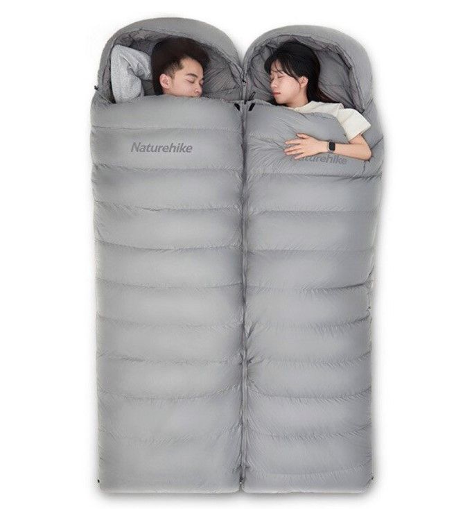 Гібридний спальник Naturehike RM40 розмір L сірий NH22YD003