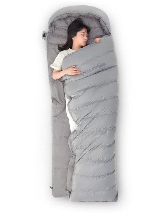 Гібридний спальник Naturehike RM40 розмір L сірий NH22YD003