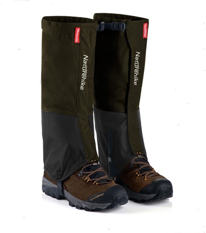 Чоловічі гетри Naturehike Snow Gaiter темно-зелені NH20HJ011