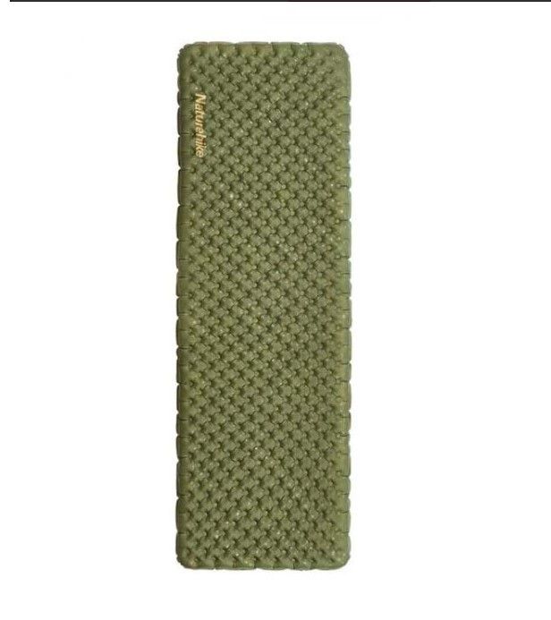 Надувний килимок Naturehike R Value: 3,5 розмір 183 х 64 см колір зелений CNH22DZ018
