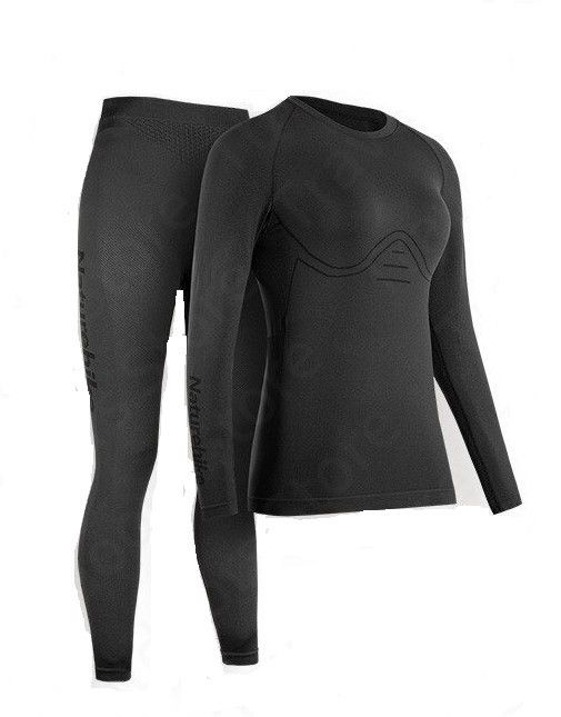 Термобілизна жіноча Naturehike розмір М темно-сіра NH21NY003