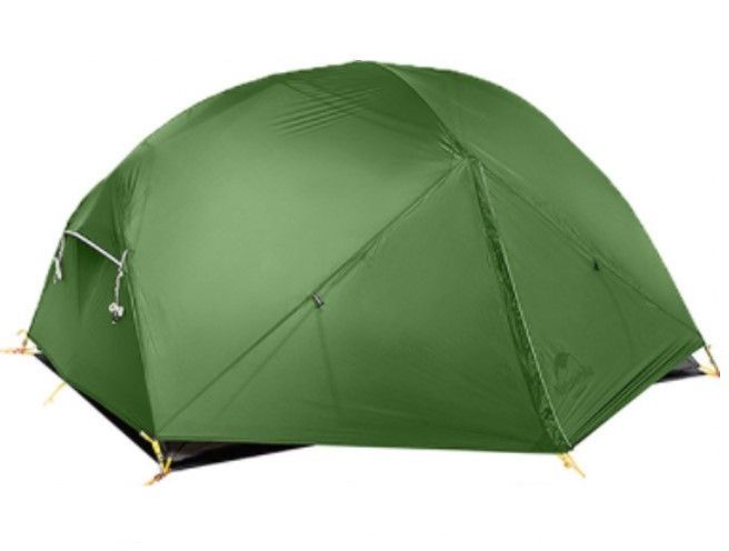 Двомісний намет Naturehike Mongar 2 210 Т полієстер зелений NH17T007-M