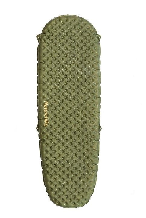 Надувний килимок Naturehike R Value: 3,5  розмір: 183 х 58 см, зелений CNH22DZ018
