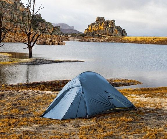 Двомісний намет Naturehike Cloud UP 2 синій updated NH17T001-T