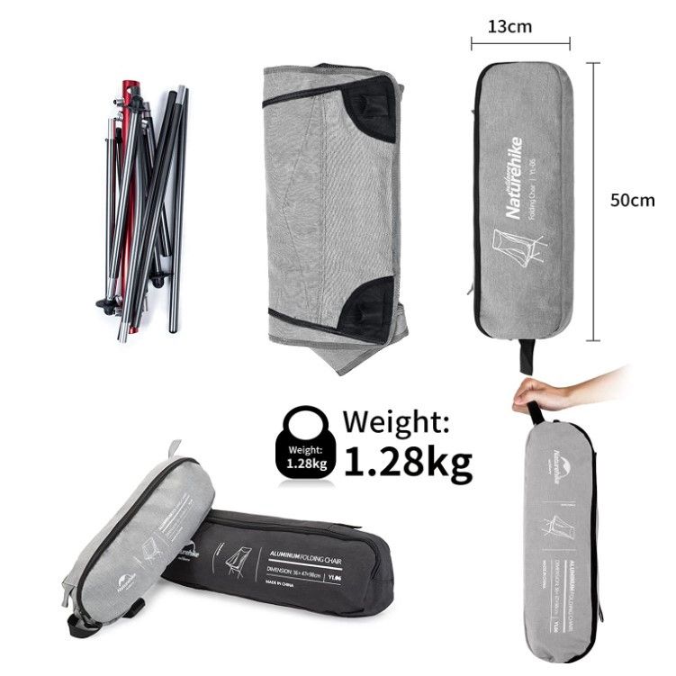 Розкладне крісло Naturehike YL06 бежеве NH18Y060-Z