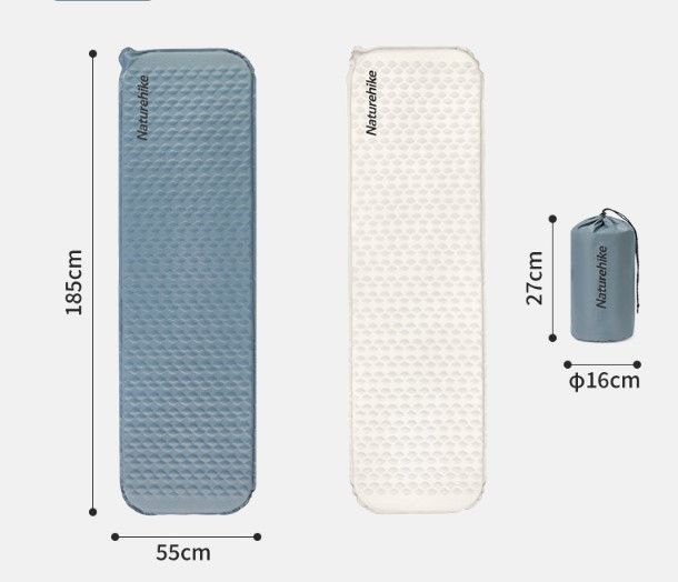 Килимок самонадувний Naturehike синій CNK2300DZ013