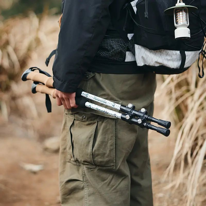 Трекінгові палиці Naturehike білі CNH22DS002, (ціна за пару)