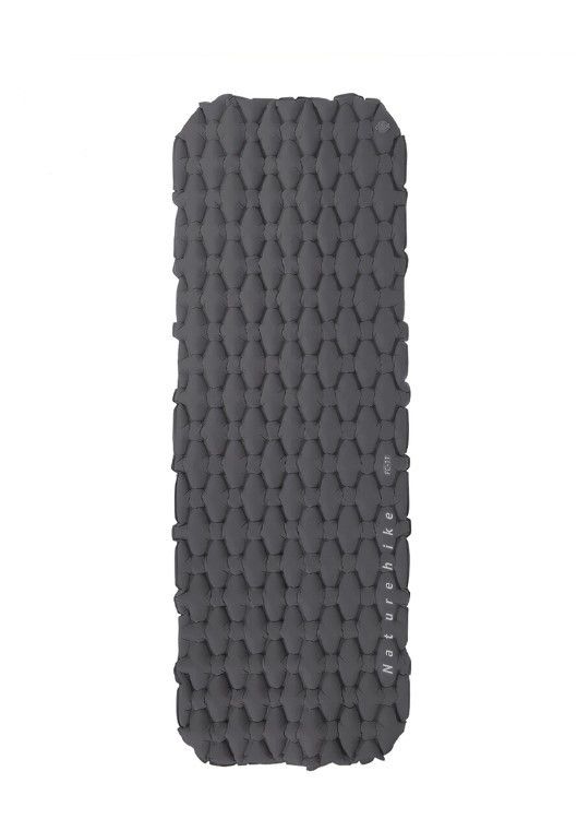 Килимок надувний Naturehike сірий NH19Z001-P