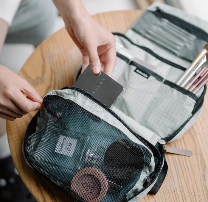 Косметичка-органайзер Naturehike розмір L чорного кольору NH20SN010