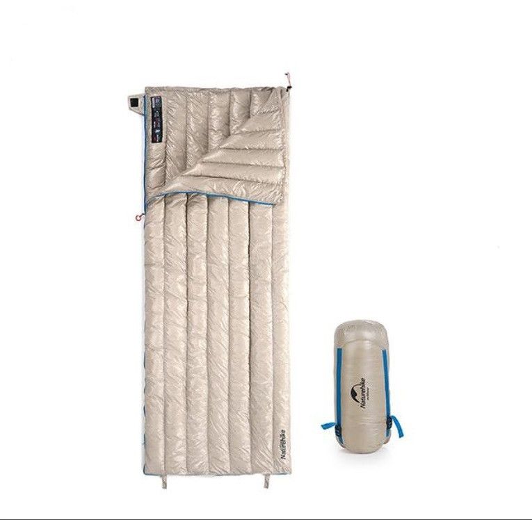 Спальник ультралегкий пуховий Naturehike CW280 upgrade хакі NH17Y010-R