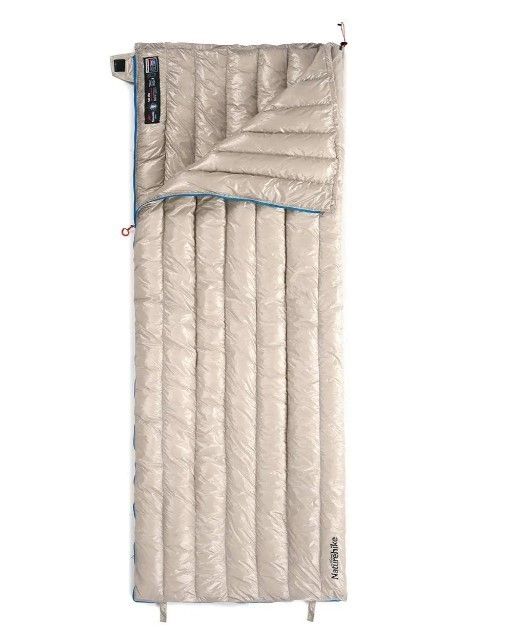 Спальник ультралегкий пуховий Naturehike CW280 upgrade хакі NH17Y010-R