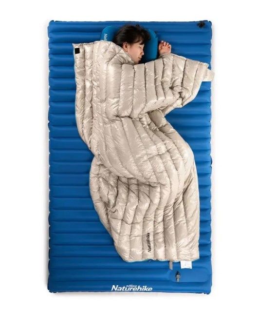 Спальник ультралегкий пуховий Naturehike CW280 upgrade хакі NH17Y010-R