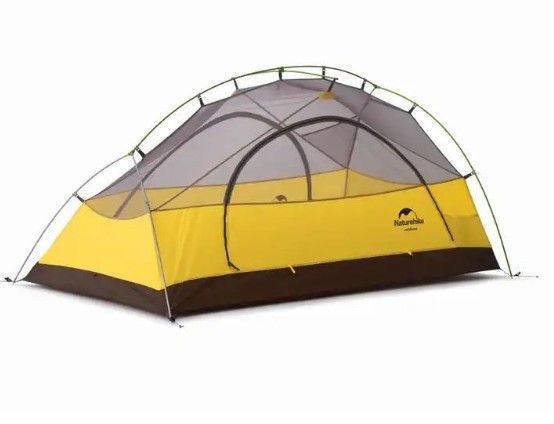 Двомісний намет Naturehike Star River 2 поліестер 210T темно-зелений NH17T012-T