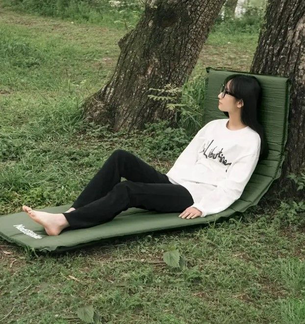 Килимок самонадувний Naturehike D03 колір зелений NH20DZ003