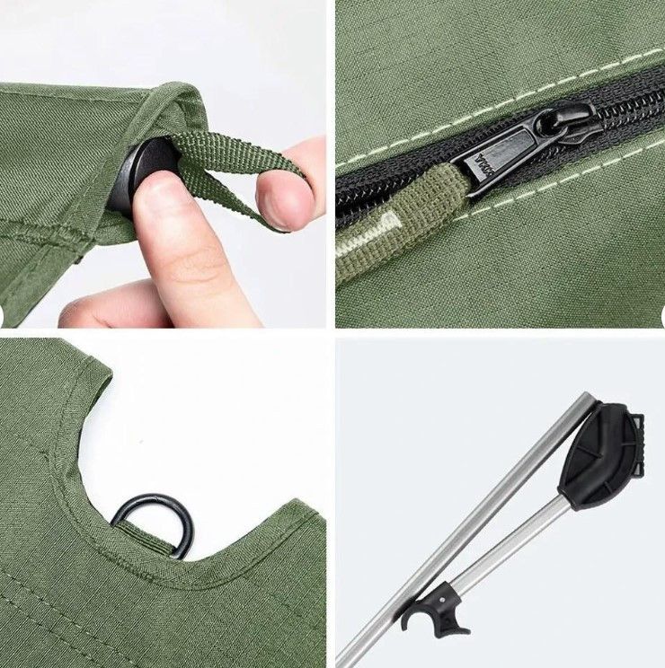 Ліжко складне Naturehike XJC05 зелене NH20JJ001