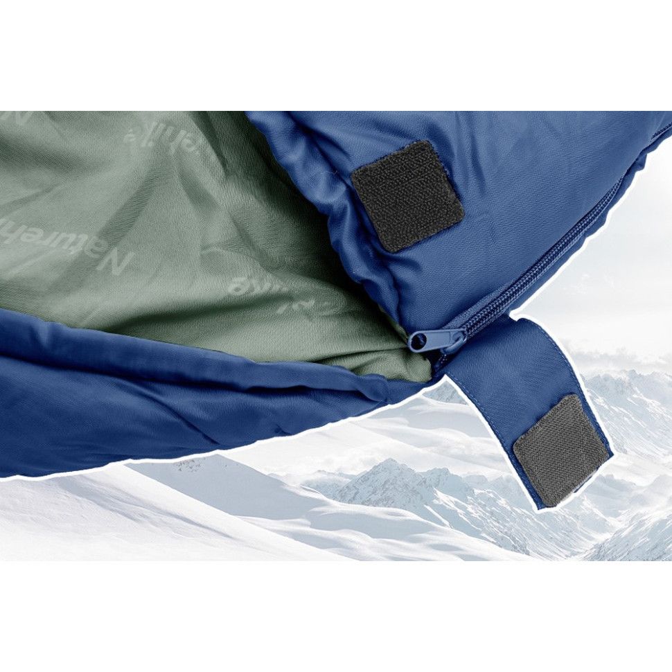 Спальник Naturehike MJ300 CNK2300SD014, темно-блакитний