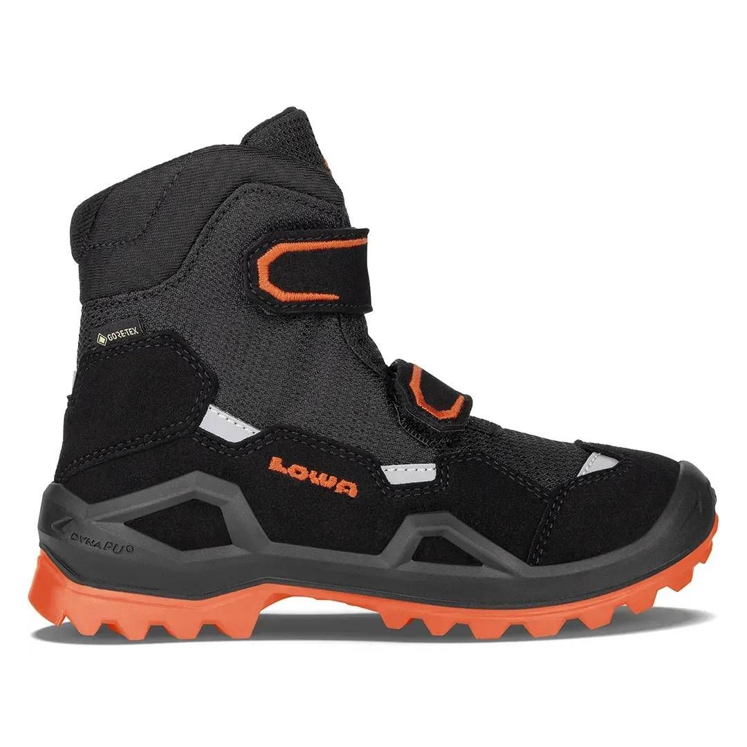 LOWA черевики Milo Evo GTX MID Jr black-orange 39.0