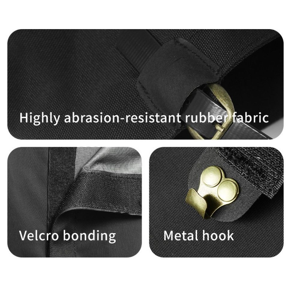 Гетри чоловічі Naturehike розмір L, чорні CNK2450DS011