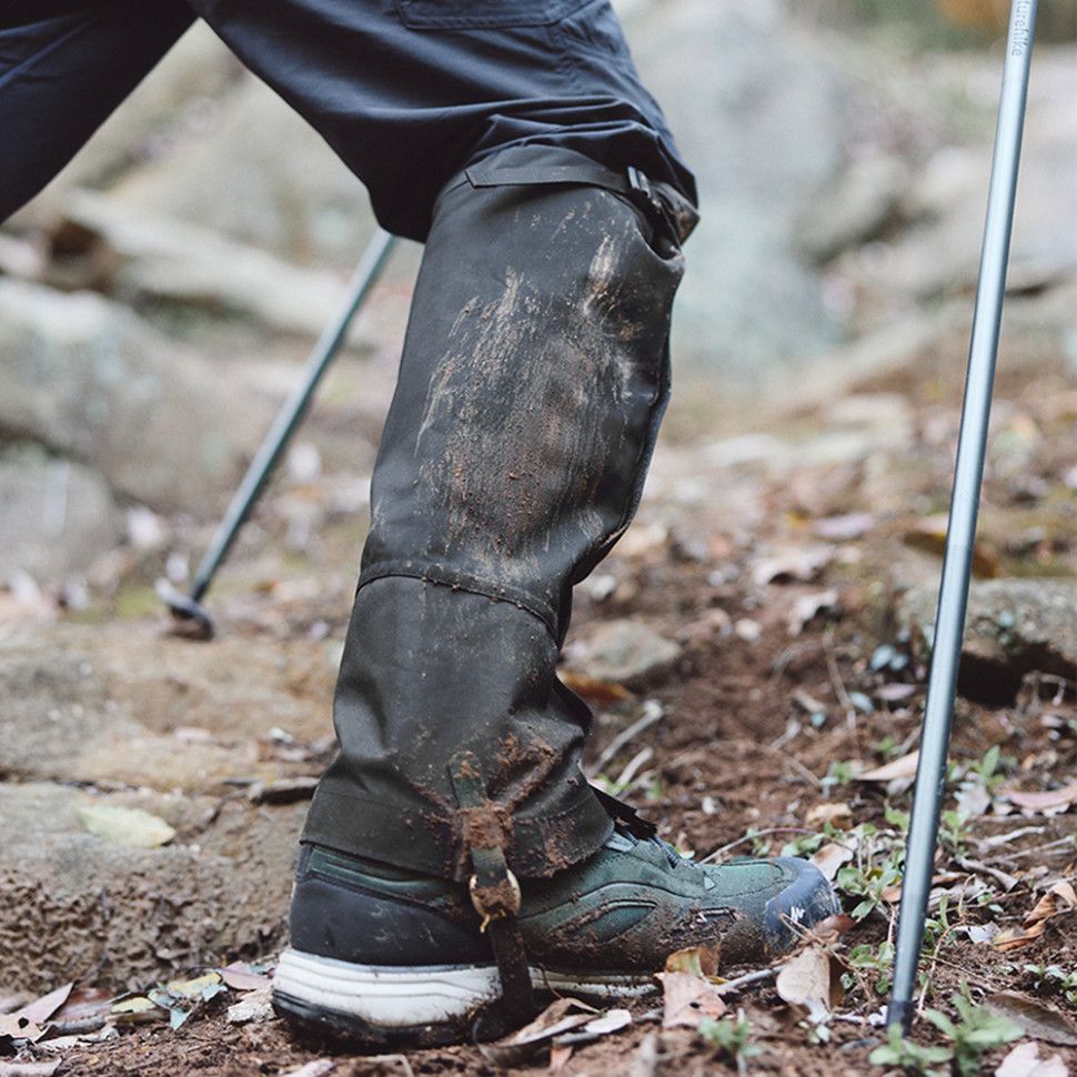 Гетри чоловічі Naturehike розмір L, чорні CNK2450DS011