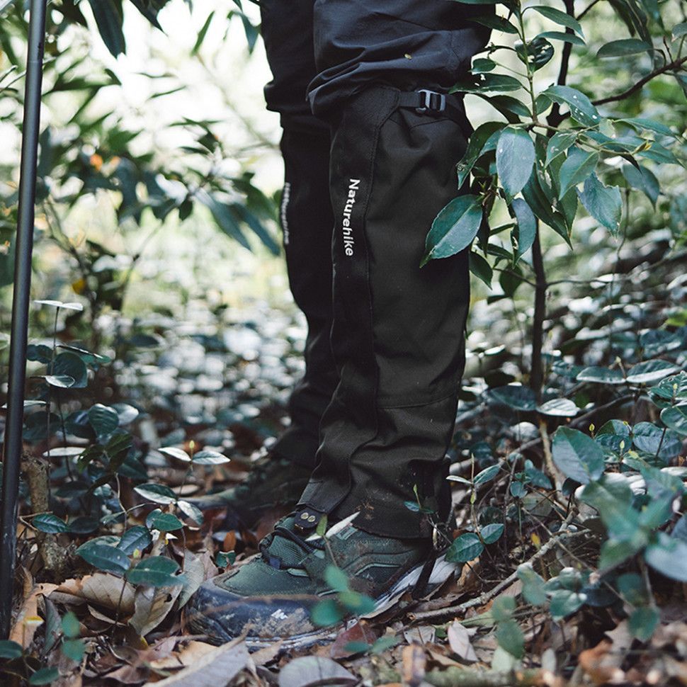 Гетри чоловічі Naturehike розмір L, чорні CNK2450DS011
