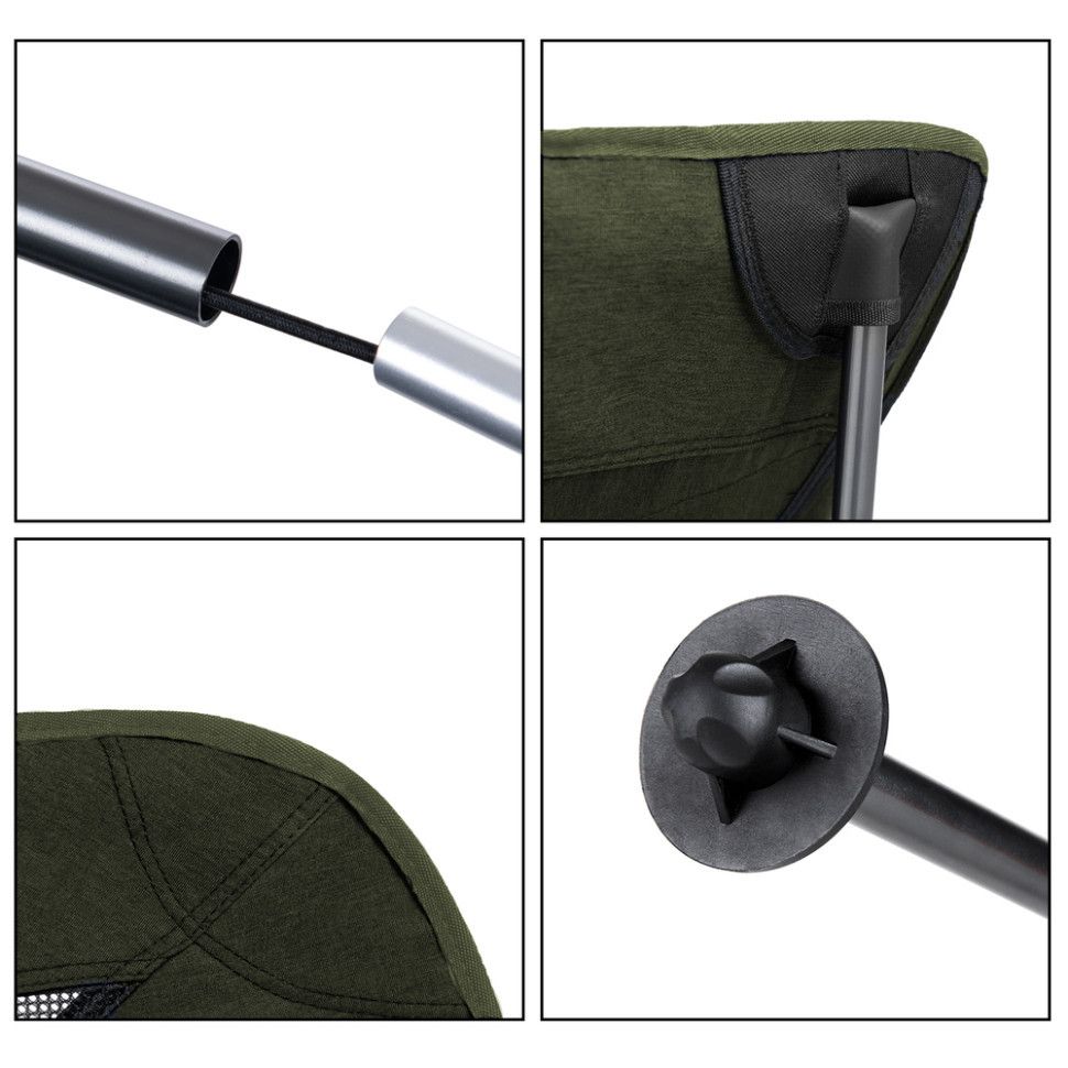 Розкладне крісло Naturehike YL06 зелене NH18Y060-Z