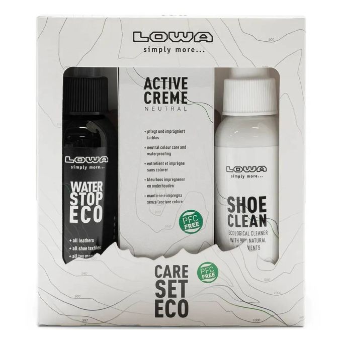 LOWA набір для догляду за взуттям Care Set ECO