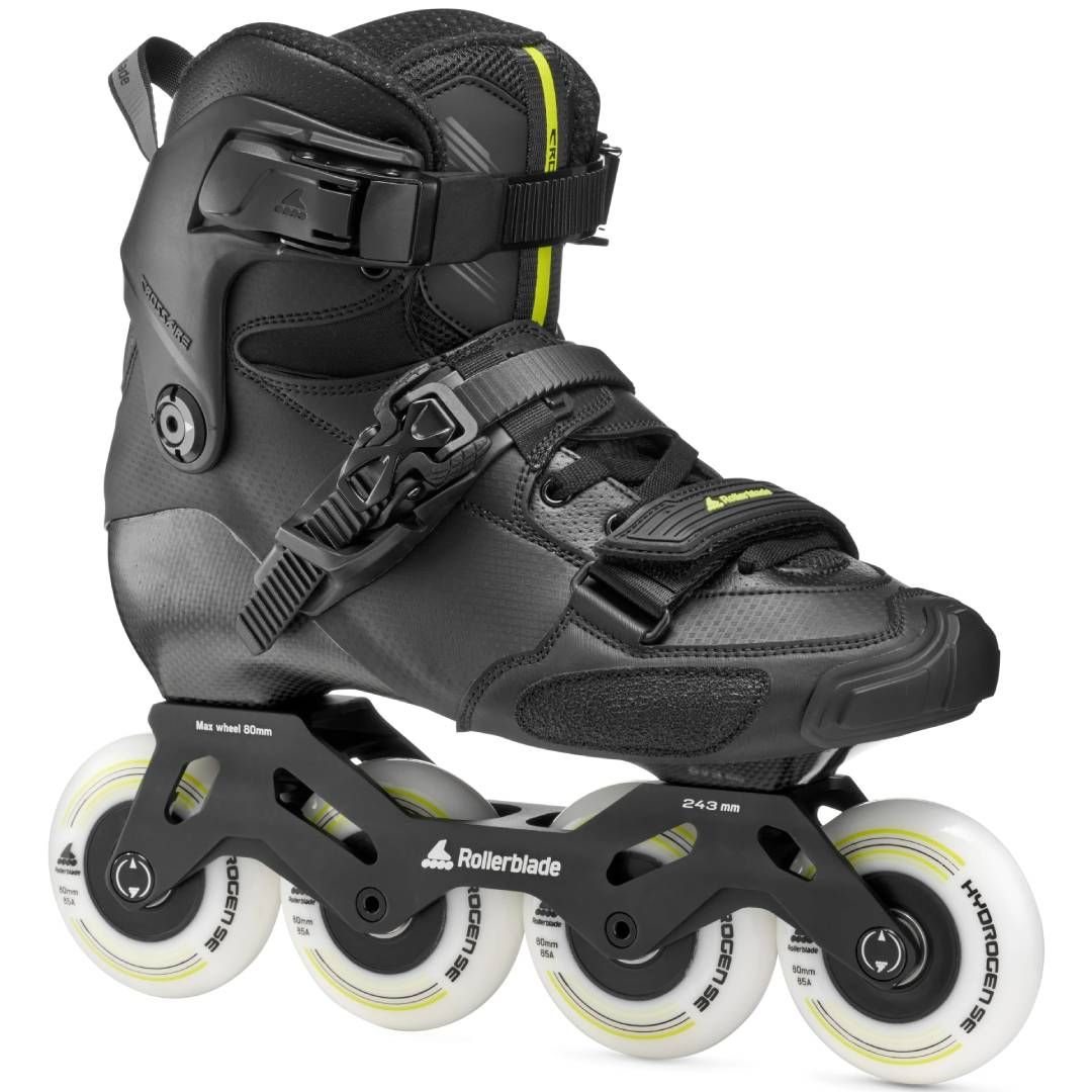 Rollerblade роликові ковзани Crossfire LX black-lime 37.0