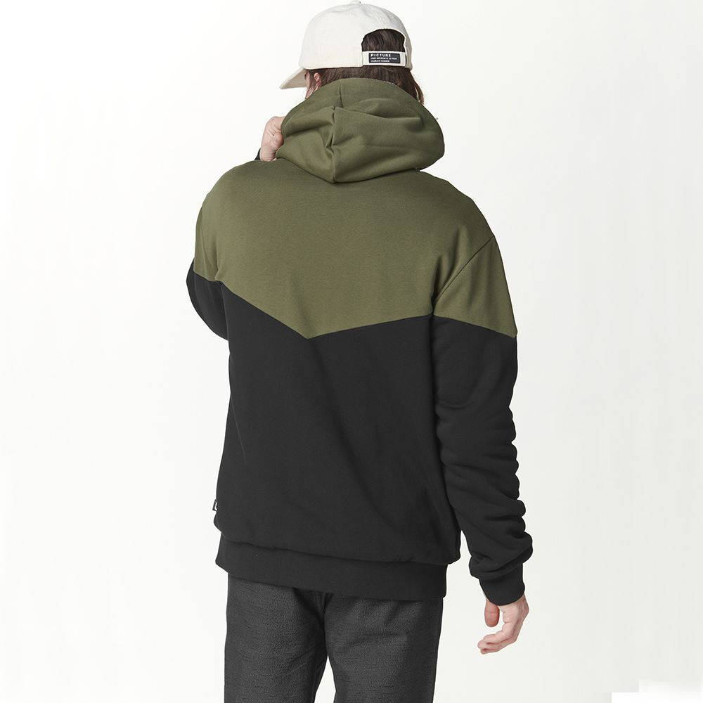 Picture Organic толстовка Basement Plush Hoody tobacco black M