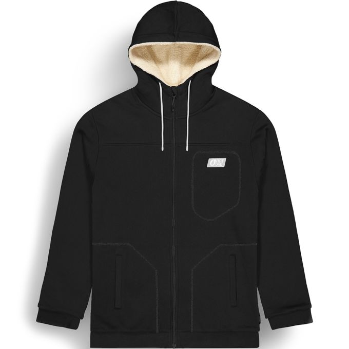 Picture Organic толстовка Basement Plush Zip black XXL