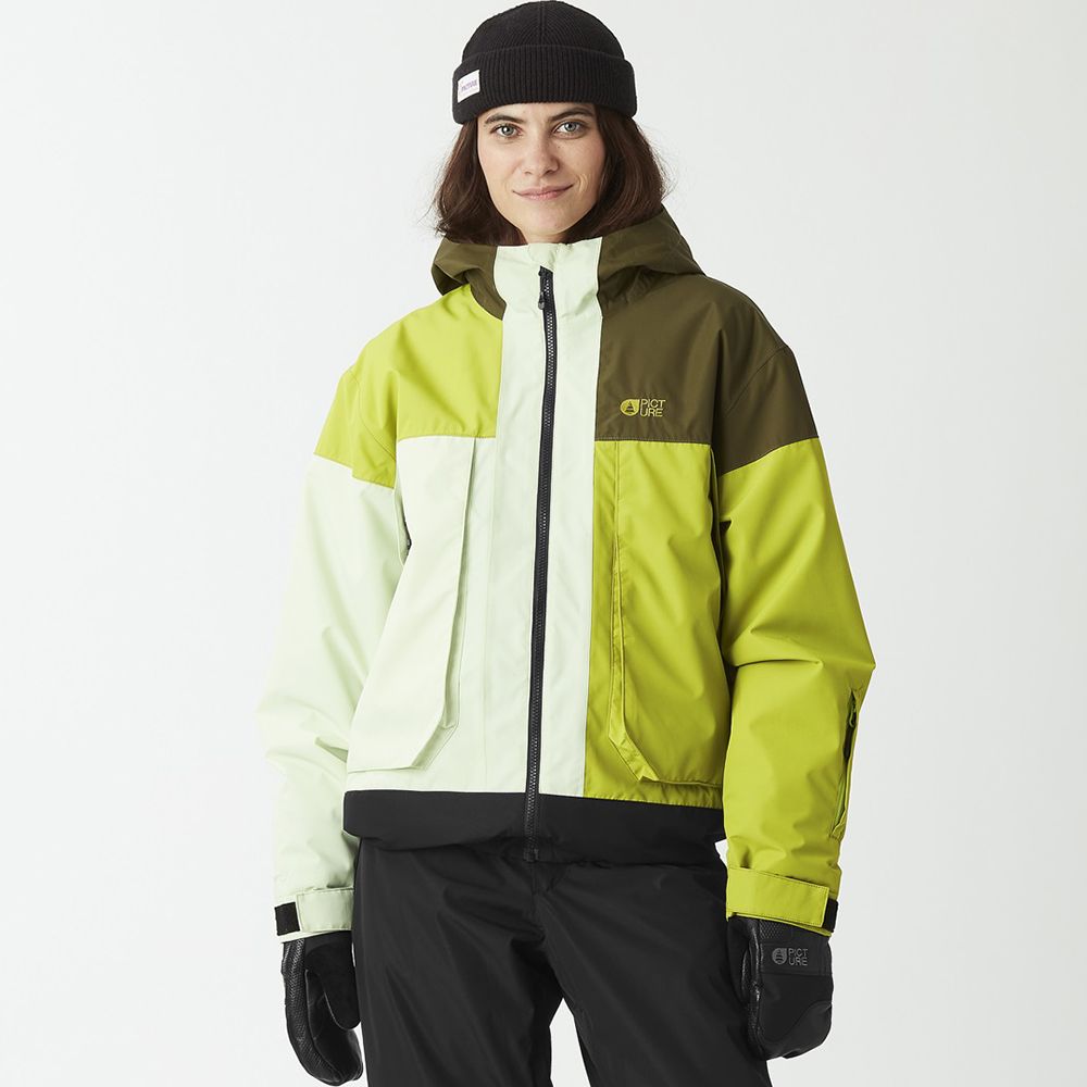 Picture Organic куртка лижна Citrik W 2026 tobacco tender green XL