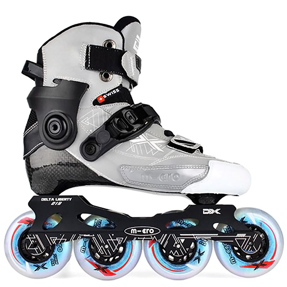 Micro роликові ковзани Delta Liberty silver 30-32