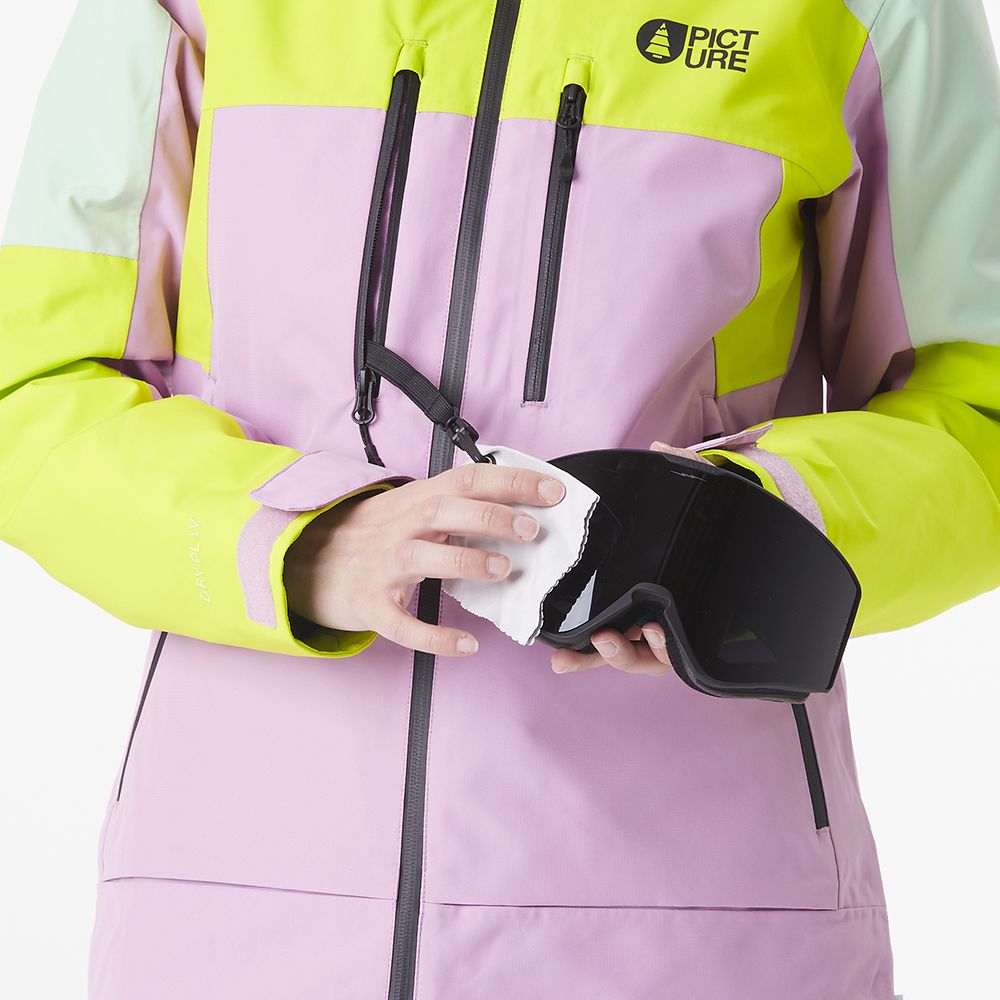 Picture Organic куртка лижна Exa W 2025 orchid acid-silt green XL