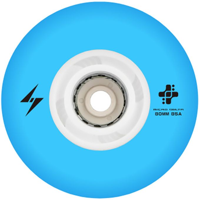 Micro колеса Flash NEW 80 mm blue