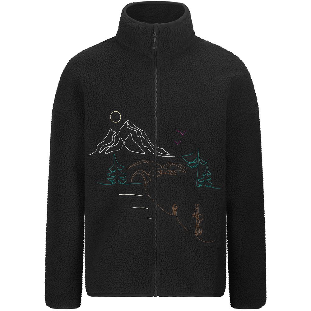 Picture Organic куртка флісова Hafdals Emb black XL