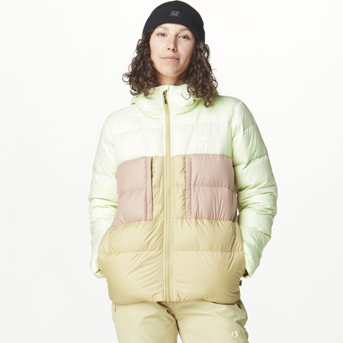 Picture Organic куртка пухова Hi Puff Down W 2025 lime cream-hemp-roebuck S