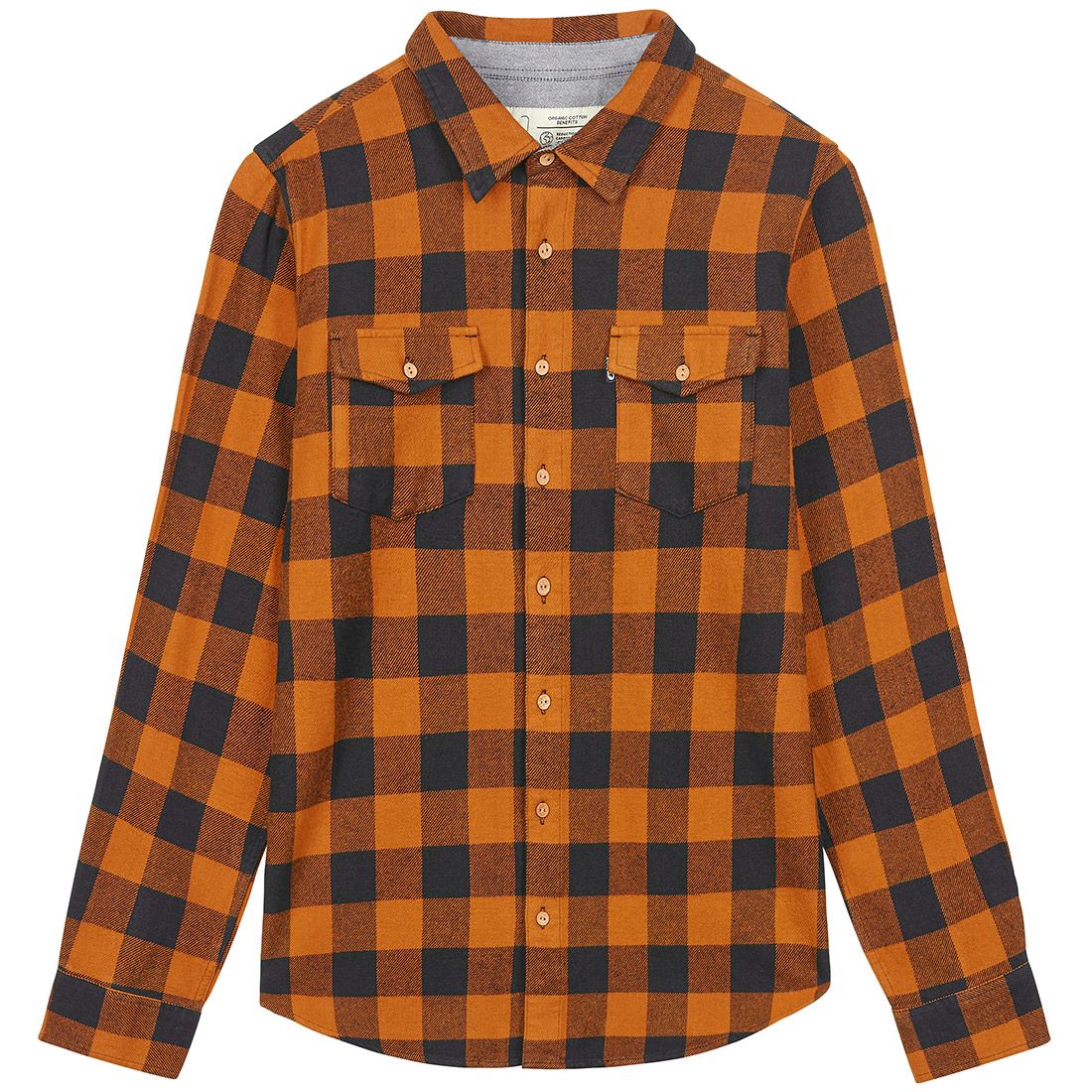 Picture Organic сорочка Hillsboro black-nutz XL