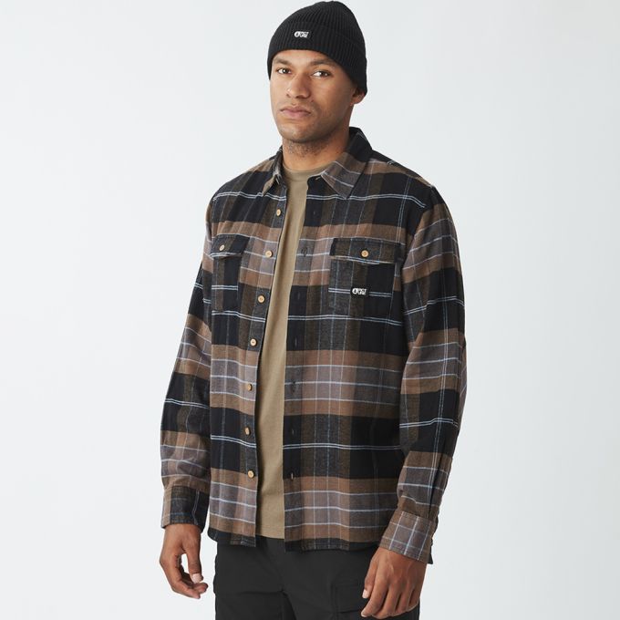 Picture Organic сорочка Hillsboro shitake XXL