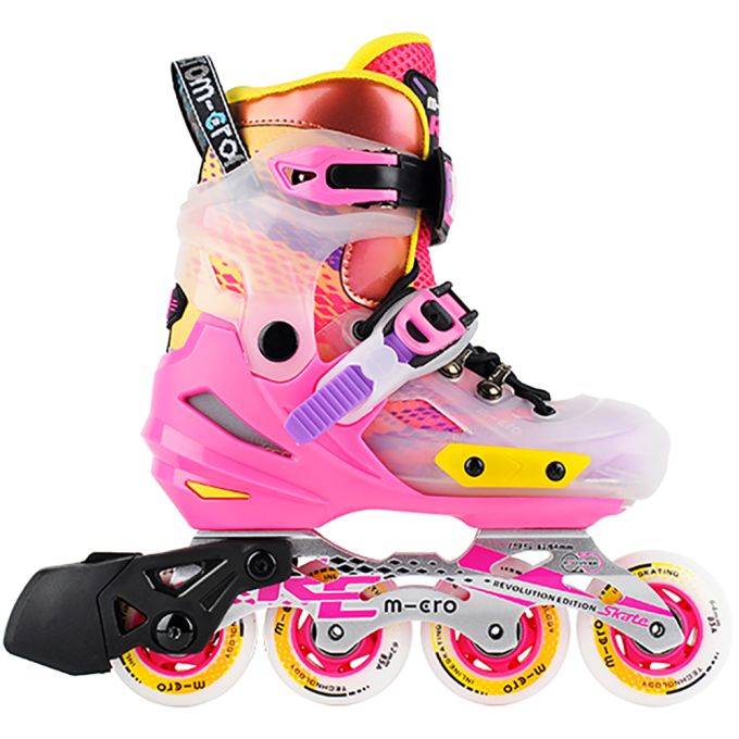 Micro роликові ковзани Infinite RE pink 34-37